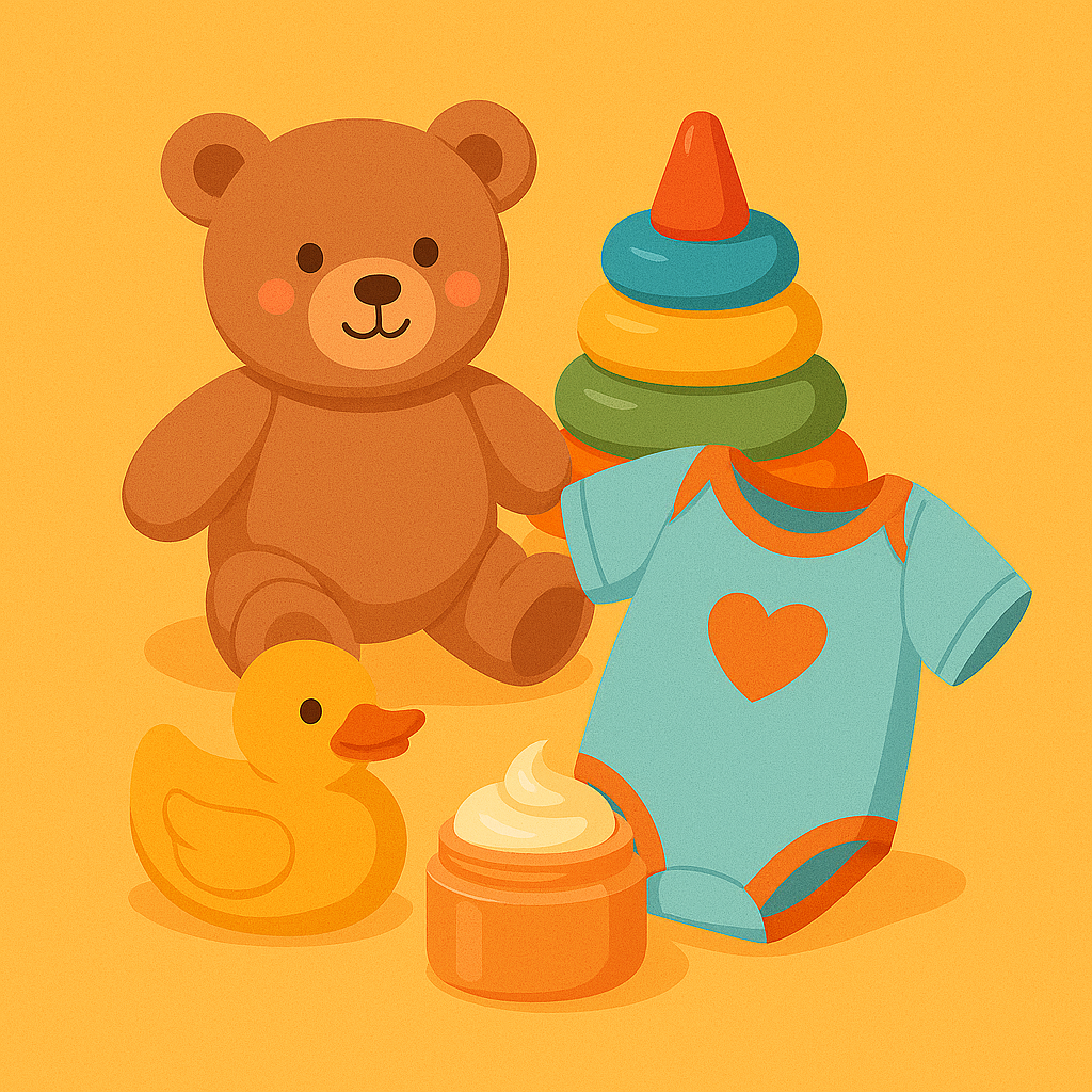 Bebês, Crianças e Brinquedos