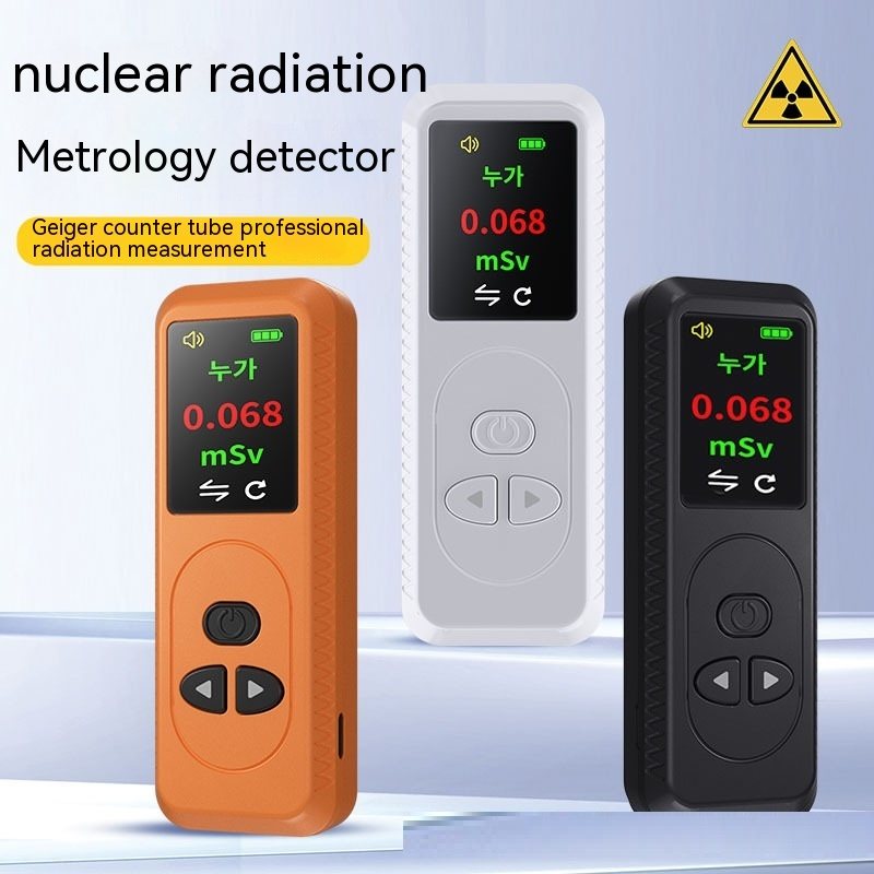 Detector de Radiação Geiger com Tela TFT Colorida